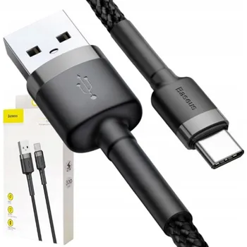 Datový kabel Kabel Baseus USB - USB-C 3 m černý