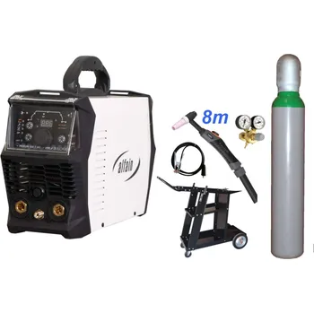 ALFA IN PERUN 160 T HF + zem + TIG hořák 8m + ventil + lahev + vozík