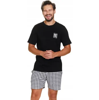 Pánské pyžamo Doctor Nap pánské pyžamo DOCTOR NAP 7214 KRÁTKÉ pyžamo s krátkým rukávem, velikost L