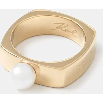 Prsten Prstýnek Karl Lagerfeld KLAYR16018 zlatá 10Y, vel. 18