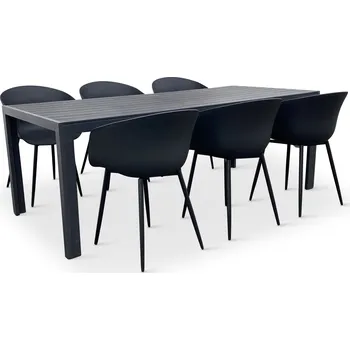 Zahradní sestava Nábytek Texim Zahradní jídelní set VIKING XL 190cm + 6x židle RIKKE