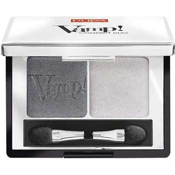 Oční stíny PUPA Milano Oční stíny Vamp! (Compact Duo Eyeshadow) 2,2 g 009 Silver Stone + 2 měsíce na vrácení zboží