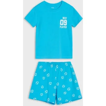 Oblečení a móda Sinsay - Dvoudílná pyžamová souprava - modrá - 971DO-55X - 971DO-55X-104