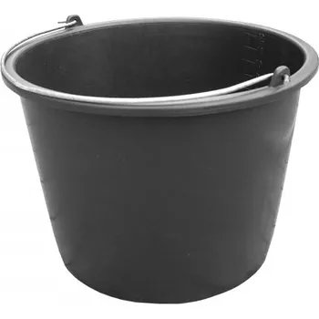 Zednická nádoba Kbelík Bradas s měrkou a uchem, 12 l