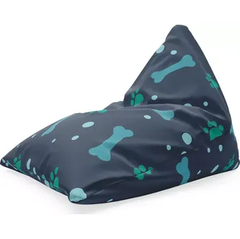 Sedací pytel Sablio Sedací vak Triangl Kostičky: 120 x 100 x 100 cm