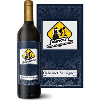 Víno Sablio Červené víno Vždycky pamatuj na svoje kamarády: 0,75 l