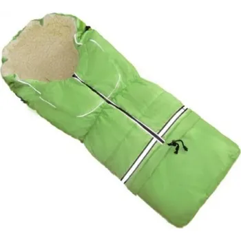 Fusak HappyBee zimní fusak Yetti 3v1 ovčí rouno green