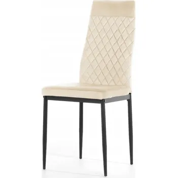 Jídelní židle Židle Lugano béžový velur 1 ks