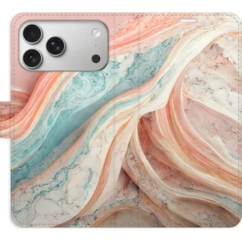 Pouzdro na mobilní telefon Flipové pouzdro iSaprio - Colour Marble - iPhone 17 Pro Max