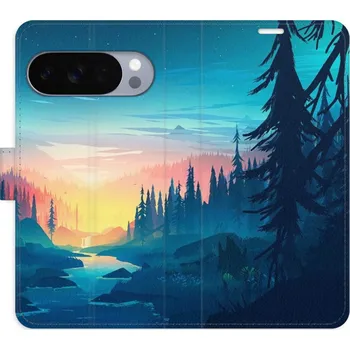 Pouzdro na mobilní telefon Flipové pouzdro iSaprio - Magical Landscape - Google Pixel 10 / 10 Pro