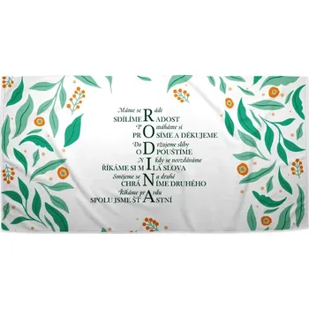 Osuška Sablio Ručník Rodina 2 - 30x50 cm