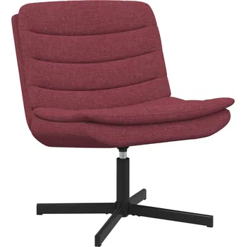 Otočná židle Víno Červené 63 x 75 x 76 cm textil IM_42007353