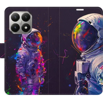 Pouzdro na mobilní telefon Flipové pouzdro iSaprio - Neon Astronaut 02 - Xiaomi 15T