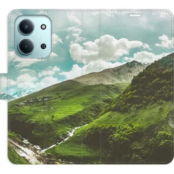 Pouzdro na mobilní telefon Flipové pouzdro iSaprio - Mountain Valley - Xiaomi Redmi 15C