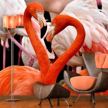 Tapeta Sablio Tapeta Plameňáci 2 - 125x75 cm