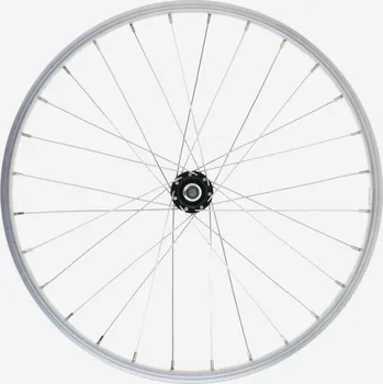 Zapletené kolo BTWIN Dětský přední kolo 20" jednostěnný ráfek ŠEDÁ