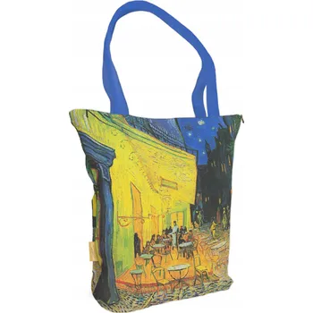 Nákupní taška přes rameno Taras kawiárny v noci Vincent Van Gogh