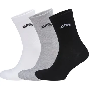 Dámské ponožky CRIVIT Dámské / Pánské sportovní ponožky, 3 páry (bílá/černá/šedá, 35/38)