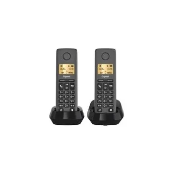 Stolní telefon Gigaset Basic 100 Duo Black