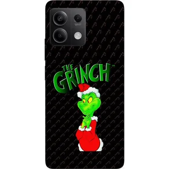 Pouzdro na mobilní telefon POUZDRO PRO XIAOMI REDMI NOTE 13 5G - GRINCH VÁNOČNÍ DÁRKY
