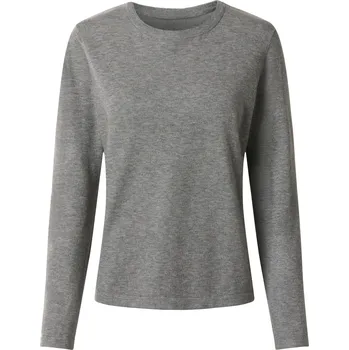 Dámské tričko esmara® Dámské triko s dlouhými rukávy (šedá, M (40/42))