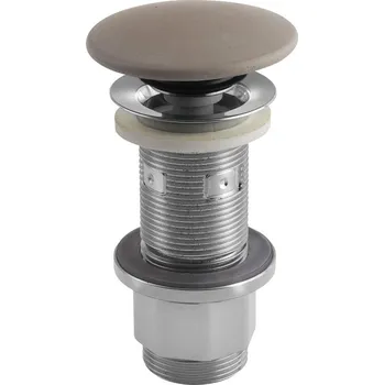 Umyvadlo Sapho Umyvadlová výpust 5/4“, click-clack, betonová zátka, 10-80mm, písková mat - FG914