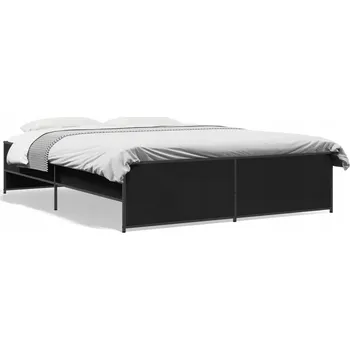 Postel Jednolůžková dřevěná postel VidaXL 90x220 cm, vícebarevná