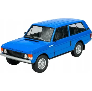 autíčko WELLY 1970 LAND ROVER RANGE ROVER MODRÝ 1:24 NOVÝ KOVOVÝ MODEL 24128