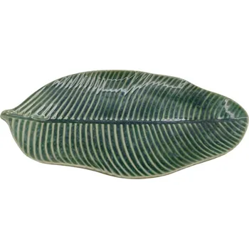 Servírovací talíř, mísa PODNOS na sýry a uzeniny, keramický, dlouhý 33 cm