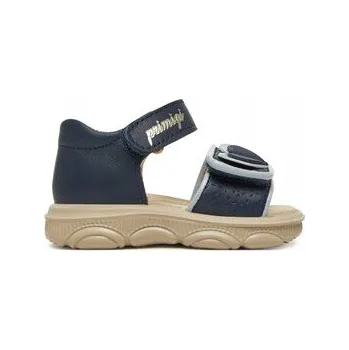 Dívčí obuv Primigi dětské sandály z přírodní kůže modré, velikost 19