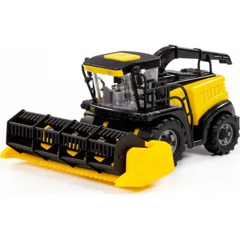 autíčko Kombajn P/B 19x26x12 žlutý síťka WADER POLESIE