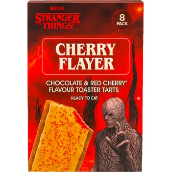 Čokoláda Toaster Tarts Stranger Things pšeničné taštičky s příchutí čokolády a červené třešně 280 g