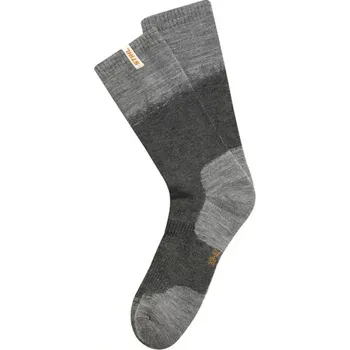 Pánské ponožky Ponožky FIR šedé STIHL (042150003) (Díky ikonickým motivům na ponožkách FIR takříkajíc nevidíte les pro stromy – nebo naopak. Směs materiálů zaručuje ten nejlepší komfort při nošení. A to nejen v lese.)