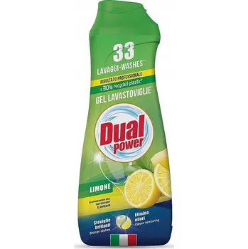 Mycí prostředek Dual Power gel do myčky nádobí Citron 660 Ml