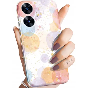 Pouzdro na mobilní telefon Hello Case pro Realme C55 s béžovou Zadní Kryt