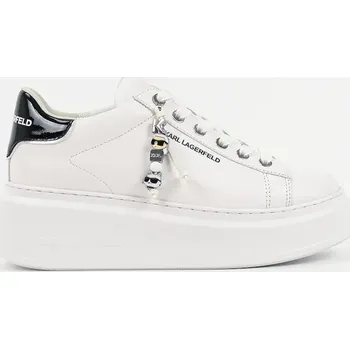 Dámské tenisky Kožené tenisky Karl Lagerfeld ANAKAPRI KL63516.011 bílá 00X, EUR 39