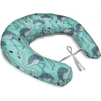 Polštář Sablio Těhotenský polštář Plameňáci