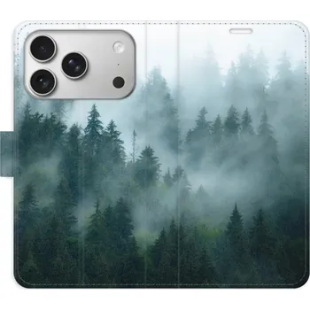 Pouzdro na mobilní telefon Flipové pouzdro iSaprio - Dark Forest - iPhone 17 Pro