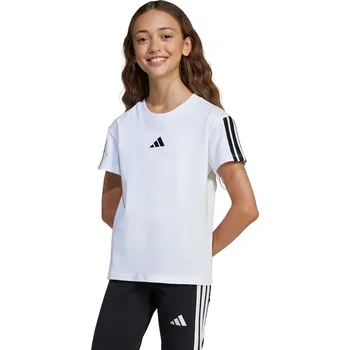 Chlapecké tričko Dětské bavlněné tričko adidas JJ0945 bílá 00X, vel. 170