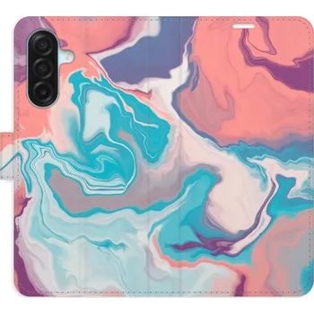 Pouzdro na mobilní telefon Flipové pouzdro iSaprio - Abstract Paint 06 - Samsung Galaxy A17 / A17 5G