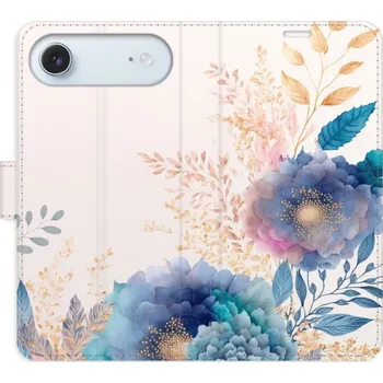 Pouzdro na mobilní telefon Flipové pouzdro iSaprio - Ornamental Flowers 03 - iPhone 17 Air