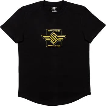 cyklistický dres Racing Tee Black L