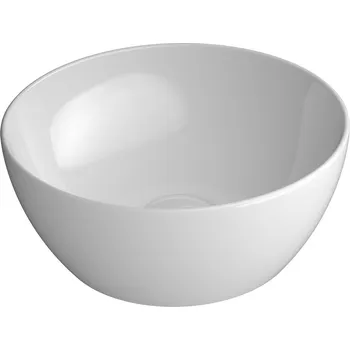 GSI PURA keramické umývátko na desku, průměr 32cm, bílá ExtraGlaze - 885411