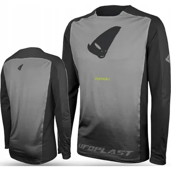 Moto bunda UFO CYKLISTICKÝ DRES TERRAIN LV1, ŠEDO-ČERNÝ, VELIKOST: L