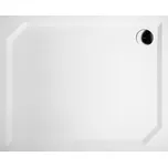 Gelco SARA sprchová vanička z litého mramoru, obdélník 110x90cm, bílá - HS11090