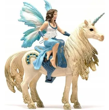 Figurka Schleich Svět Elfů Bayala Eyela na zlatém jednorožci 42508