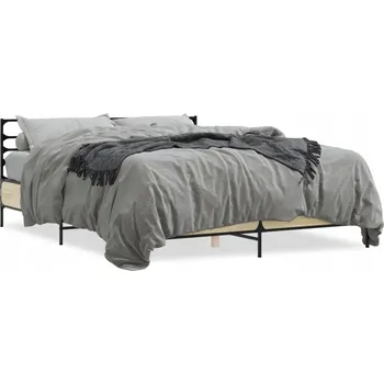 Postel Jednolůžková dřevěná postel VidaXL 90x220 cm, vícebarevná