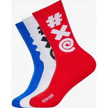 Pánské ponožky Mxthersocker Ponožky Three Beeps Flag vícebarevné, velikost 41-46