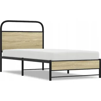 Postel Postel bez matrace, 80x200 cm, dub sonoma