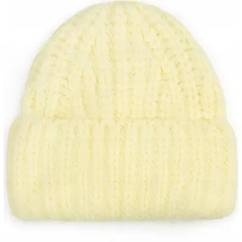 Čepice Majka Zimní čepice beanie žlutá, univerzální velikost